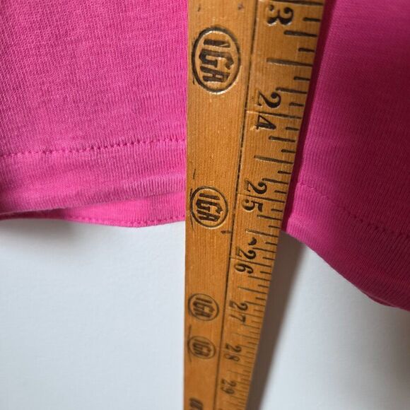 NEW W/O TAGS TALBOTS THE TALBOTS TEE PINK SCOOP NECK TEE SIZE M - Picture 15 of 15